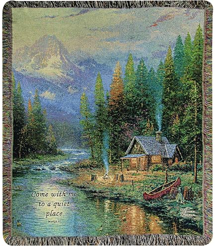 Amazon.com: Manual Woodworkers & Weavers Tapestry Throw, Thomas